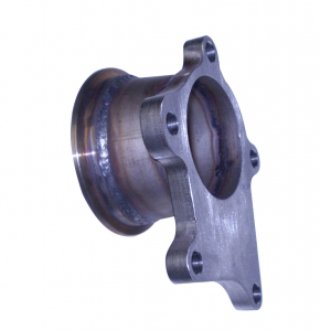 Flange for exhaust pipe for T3/T4 with 5-hole outlet for 63.5mm V-band connection 12mm